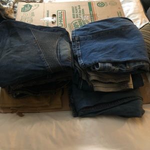 Selling 8 pair of jeans for $150